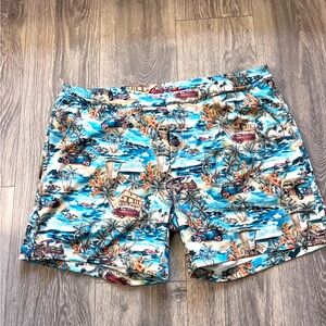 Robert Graham Men’s HydroCool Swim Trunks XL – New With Tags